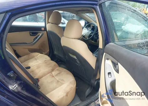 2013 Hyundai Elantra Gls from USA, damaged, VIN 5NPDH4AE7DH452144